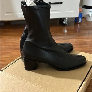 Reformation Louie Stretch Sock Bootie